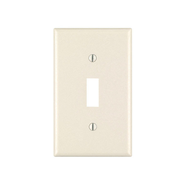 Leviton SWITCH PLATE 1G 10PK LTA 78001-TMP